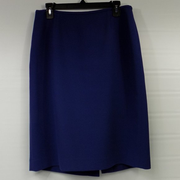 Liz Claiborne Dresses & Skirts - Liz Claiborne Blue Suit Skirt Size 10
